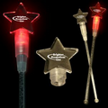 9" Red Star Light-Up Cocktail Stirrers